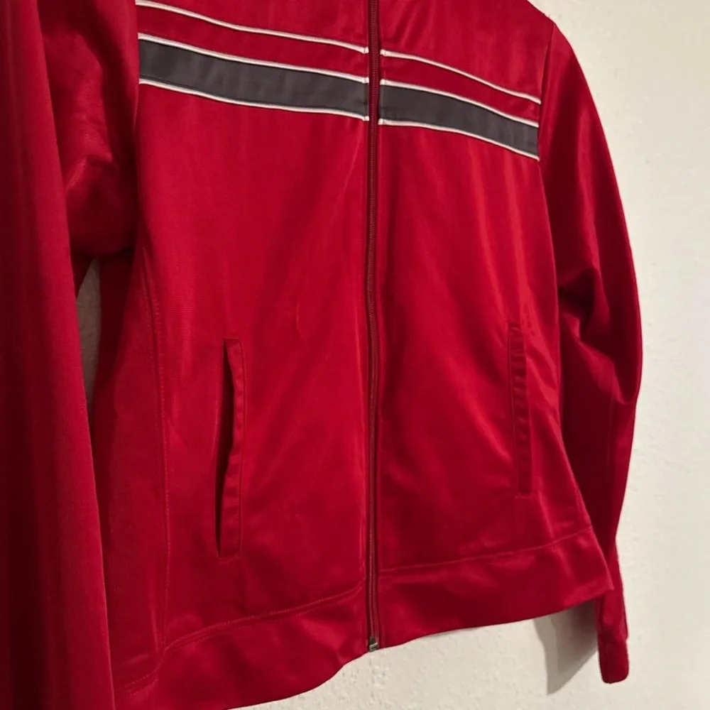 Y2K Champion Zip Up Jacket Sporty Streetwear Retro 2000s - Picture 6 of 6